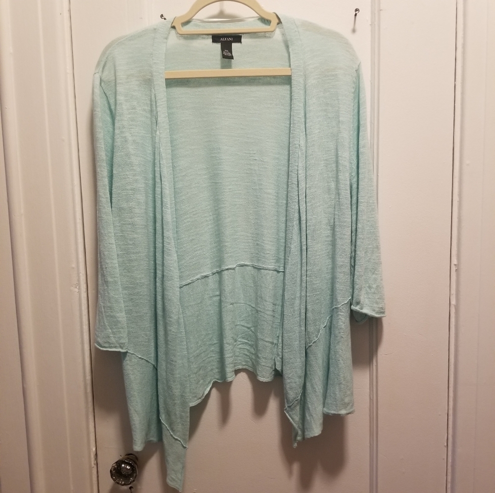 Alfani Mint Green Cardigan Shrug XXL